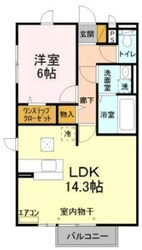 アリオン B棟の物件間取画像